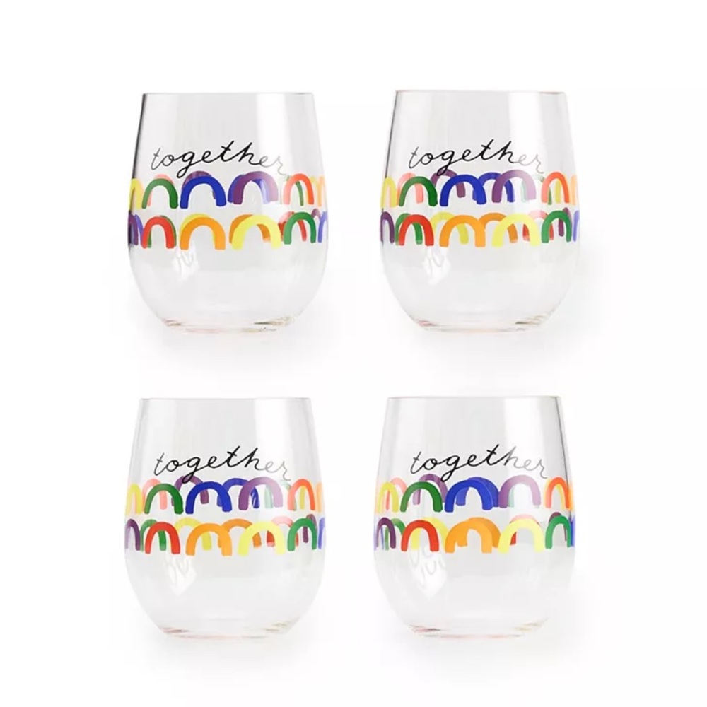 Set of 4 Rainbow Cups 🌈